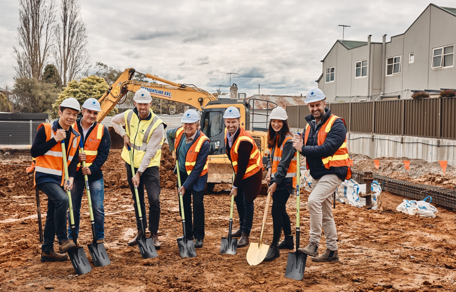  Soil Turning Celebration on Couture Armadale 